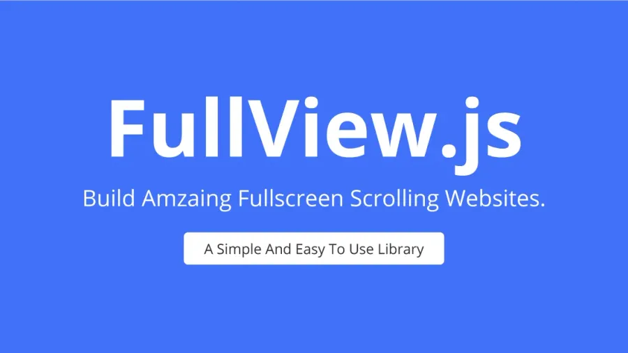 In this tutorial, you will learn to build the amazing full-screen Scrolling websites.