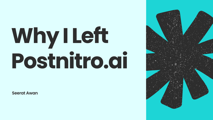 A personal account from one of Postnitro's co-founders about building the core product, team dynamics, and the decision to leave. An honest reflection on startup life.